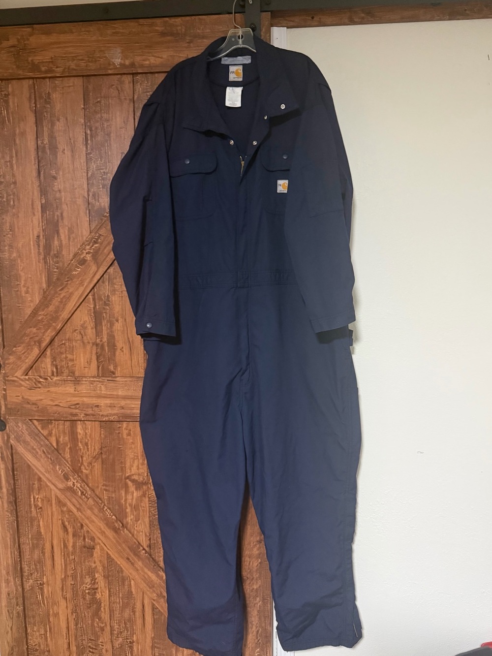 Carhartt Men Fire Resistant Navy  Coverall Jumpsuit 387-20 Cat 2 NFDA2112 3XL